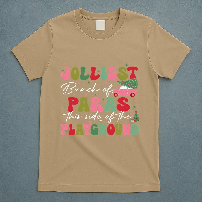 Jolliest Bunch Of Paras This Side Of The Playground Xmas T-Shirt