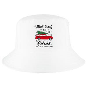 Jolliest Bunch Of Paras This Side Of The Hallway Xmas Cool Comfort Performance Bucket Hat