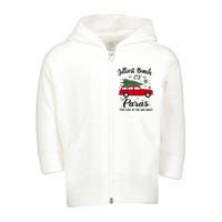 Jolliest Bunch Of Paras This Side Of The Hallway Xmas Toddler Zip Fleece Hoodie