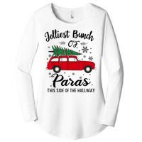 Jolliest Bunch Of Paras This Side Of The Hallway Xmas Women's Perfect Tri Tunic Long Sleeve Shirt