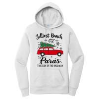 Jolliest Bunch Of Paras This Side Of The Hallway Xmas Women's Pullover Hoodie