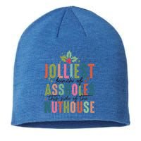 Jolliest Bunch Of Assholes This Side Of The Nut House Great Gift Sustainable Beanie