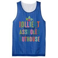 Jolliest Bunch Of Assholes This Side Of The Nut House Great Gift Mesh Reversible Basketball Jersey Tank