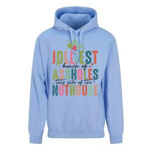 Jolliest Bunch Of Assholes This Side Of The Nut House Great Gift Unisex Surf Hoodie