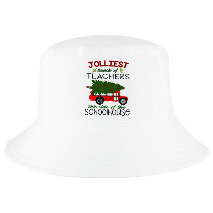 Jolliest Bunch Of Teachers This Side Of The Schoolhouse Cool Comfort Performance Bucket Hat