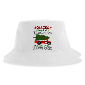 Jolliest Bunch Of Teachers This Side Of The Schoolhouse Sustainable Bucket Hat