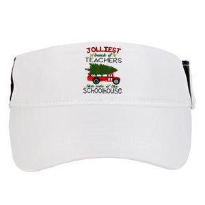 Jolliest Bunch Of Teachers This Side Of The Schoolhouse Adult Drive Performance Visor