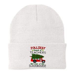 Jolliest Bunch Of Teachers This Side Of The Schoolhouse Knit Cap Winter Beanie