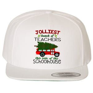 Jolliest Bunch Of Teachers This Side Of The Schoolhouse Wool Snapback Cap