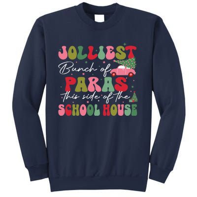 Jolliest Bunch Of Paras This Side Of The School House Xmas Sweatshirt