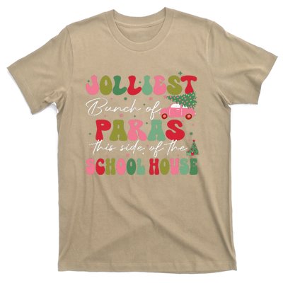 Jolliest Bunch Of Paras This Side Of The School House Xmas T-Shirt