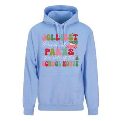 Jolliest Bunch Of Paras This Side Of The School House Xmas Unisex Surf Hoodie