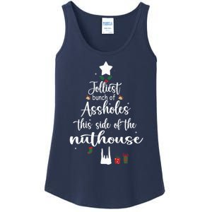 Jolliest Bunch Of Assholes This Side Of The Nut House Ladies Essential Tank