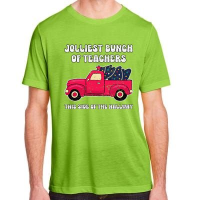 Jolliest Bunch Of Teachers This Side Of The Hallway Adult ChromaSoft Performance T-Shirt