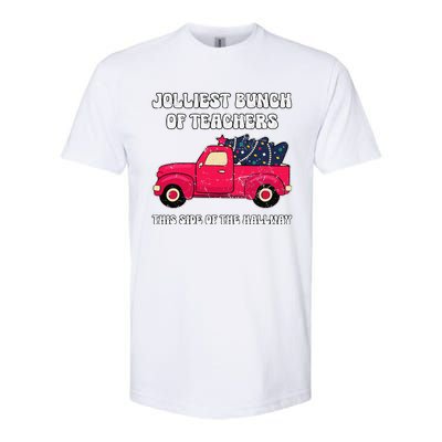 Jolliest Bunch Of Teachers This Side Of The Hallway Softstyle® CVC T-Shirt