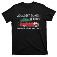 Jolliest Bunch Of Paras This Side Of The Hallway Christmas T-Shirt