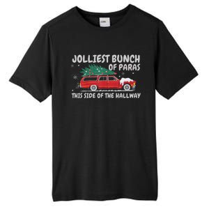 Jolliest Bunch Of Paras This Side Of The Hallway Christmas Tall Fusion ChromaSoft Performance T-Shirt