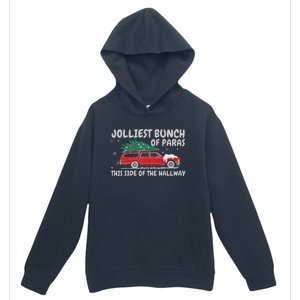 Jolliest Bunch Of Paras This Side Of The Hallway Christmas Urban Pullover Hoodie