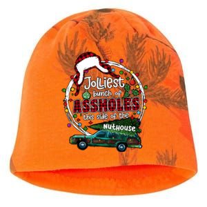 Jolliest Bunch Of Assholes This Side Of The Nut House Kati - Camo Knit Beanie