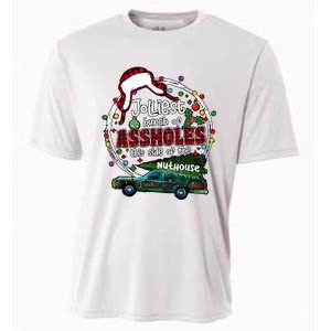 Jolliest Bunch Of Assholes This Side Of The Nut House Cooling Performance Crew T-Shirt