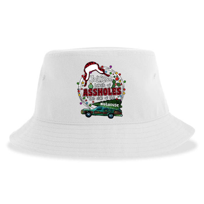 Jolliest Bunch Of Assholes This Side Of The Nut House Sustainable Bucket Hat