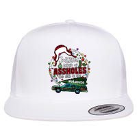 Jolliest Bunch Of Assholes This Side Of The Nut House Flat Bill Trucker Hat