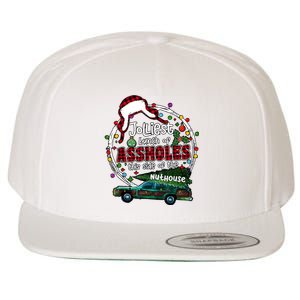 Jolliest Bunch Of Assholes This Side Of The Nut House Wool Snapback Cap