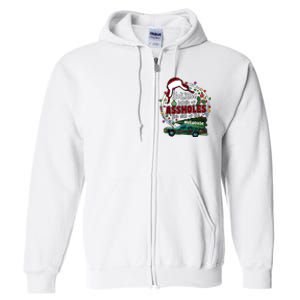 Jolliest Bunch Of Assholes This Side Of The Nut House Full Zip Hoodie