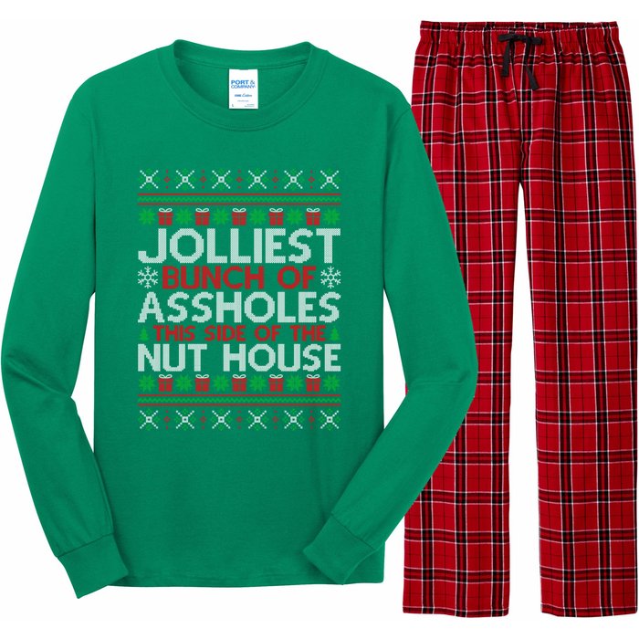 Jolliest Bunch Of Assholes This Side Of The Nut House Long Sleeve Pajama Set