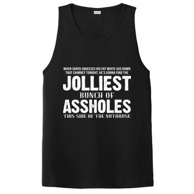 Jolliest Bunch Of Assholes Funny Christmas Vacation PosiCharge Competitor Tank
