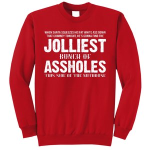 Jolliest Bunch Of Assholes Funny Christmas Vacation Sweatshirt