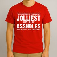 Jolliest Bunch Of Assholes Funny Christmas Vacation T-Shirt