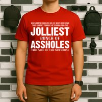 Jolliest Bunch Of Assholes Funny Christmas Vacation T-Shirt