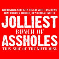 Jolliest Bunch Of Assholes Funny Christmas Vacation T-Shirt