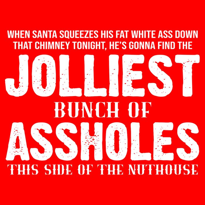 Jolliest Bunch Of Assholes Funny Christmas Vacation T-Shirt