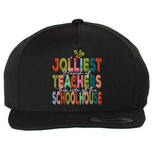 Jolliest Bunch Of Teachers This Side Of The Playground Xmas Wool Snapback Cap