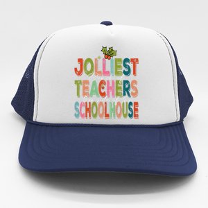 Jolliest Bunch Of Teachers This Side Of The Playground Xmas Trucker Hat