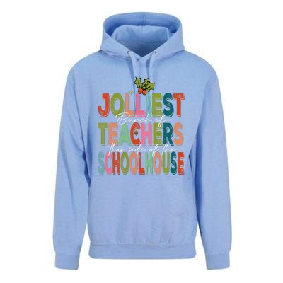 Jolliest Bunch Of Teachers This Side Of The Playground Xmas Unisex Surf Hoodie