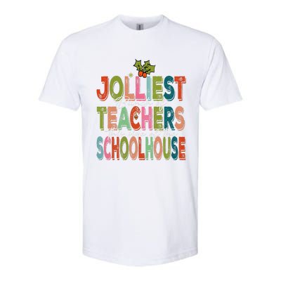 Jolliest Bunch Of Teachers This Side Of The Playground Xmas Softstyle CVC T-Shirt