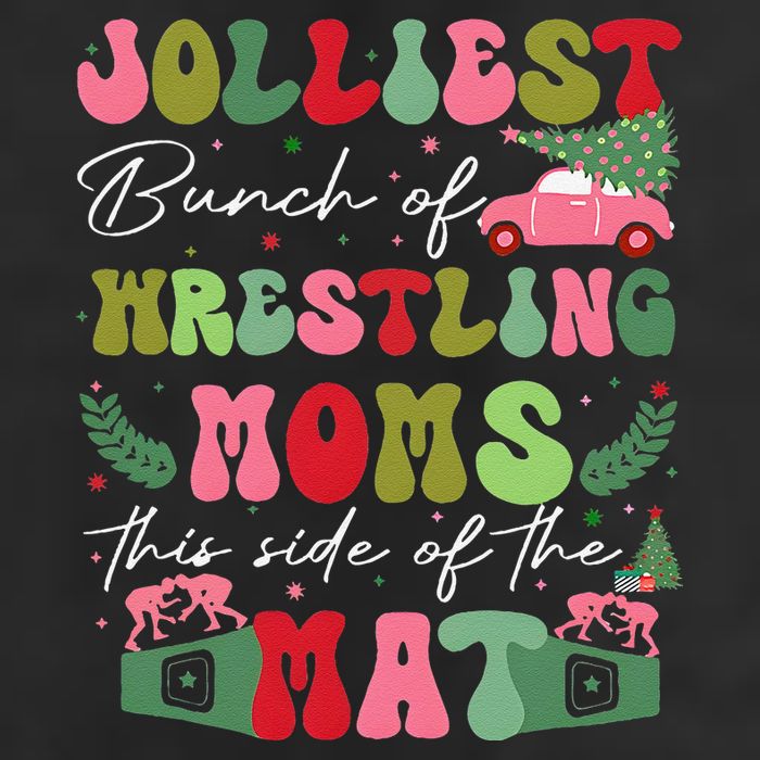 Jolliest Bunch Of Wrestling Moms This Side Of The Mat 11oz C Handle Ceramic Mug