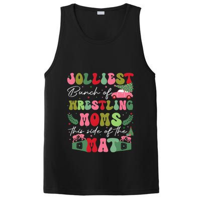 Jolliest Bunch Of Wrestling Moms This Side Of The Mat PosiCharge Competitor Tank