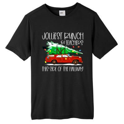 Jolliest Bunch Of Teachers This Side Of The Hallway Tall Fusion ChromaSoft Performance T-Shirt