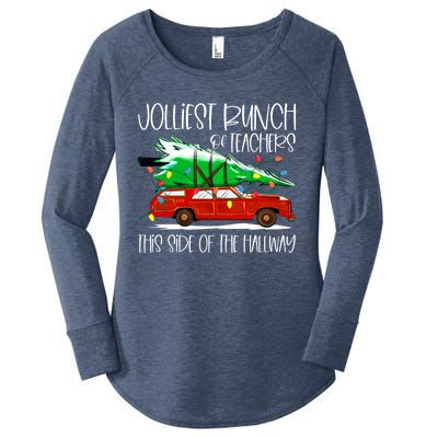 Jolliest Bunch Of Teachers This Side Of The Hallway Women's Perfect Tri Tunic Long Sleeve Shirt