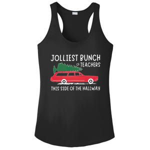 Jolliest Bunch Of Teachers This Side Of The Hallway Ladies PosiCharge Competitor Racerback Tank