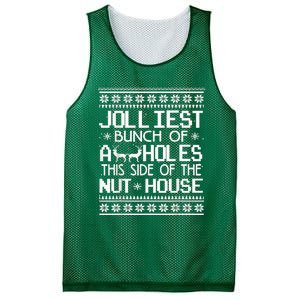 Jolliest Bunch Of Assholes This Side Of The Nut House Mesh Reversible Basketball Jersey Tank