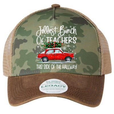 Jolliest Bunch Of Teachers This Side Of The Hallway Legacy Tie Dye Trucker Hat