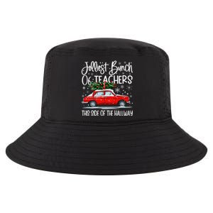 Jolliest Bunch Of Teachers This Side Of The Hallway Cool Comfort Performance Bucket Hat