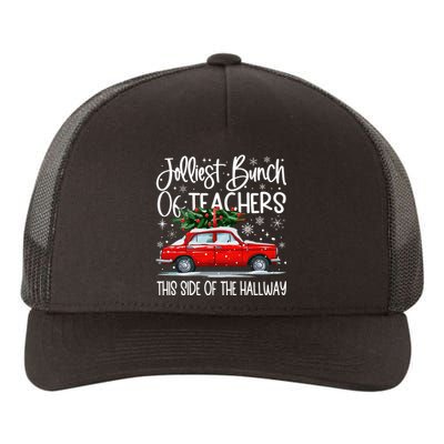 Jolliest Bunch Of Teachers This Side Of The Hallway Yupoong Adult 5-Panel Trucker Hat