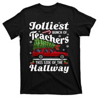 Jolliest Bunch Of Teachers This Side Of The Hallway Xmas T-Shirt