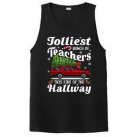 Jolliest Bunch Of Teachers This Side Of The Hallway Xmas PosiCharge Competitor Tank